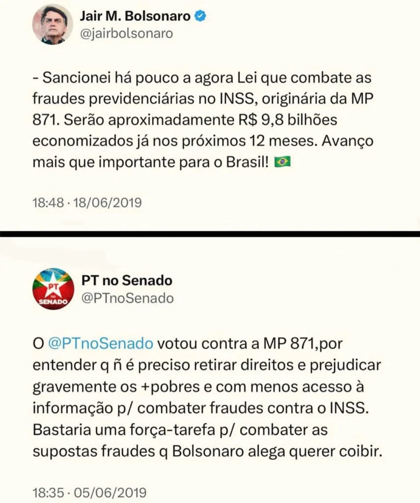 tweet-bolsonaro-fraude-inss-855x1024 Aquela história de fraude no INSS de R$ 90 bilhões? A gente precisa conversar sobre isso