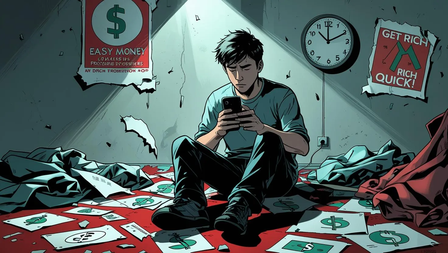 Como a Falsa Ilusão do Dinheiro Fácil Engana