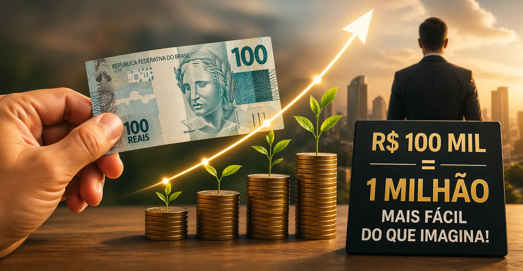 Alcançar 1 Milhão é Mais Fácil Depois dos 100 Mil Reais - e Vou te Explicar o Porquê