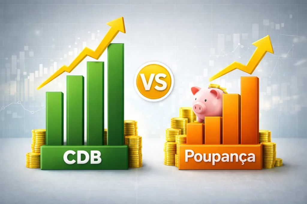cdb-ou-poupanca-rentabilidade-comparacao-1024x683 CDB ou Poupança: qual rende mais e como escolher