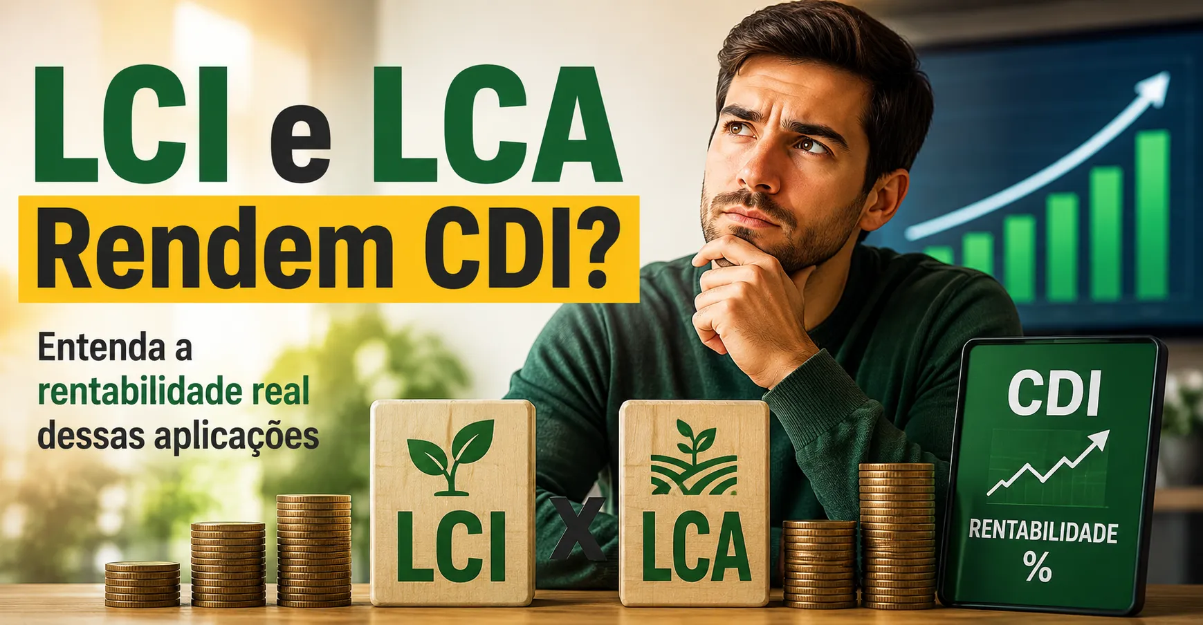 LCI e LCA Rendem CDI? Entenda a Rentabilidade Real Dessas Aplicações