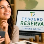 Tesouro Reserva para reserva de emergência e investimentos seguros.