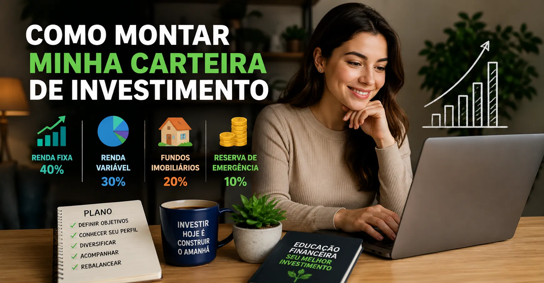 Como Montar Minha Carteira de Investimentos em 2026