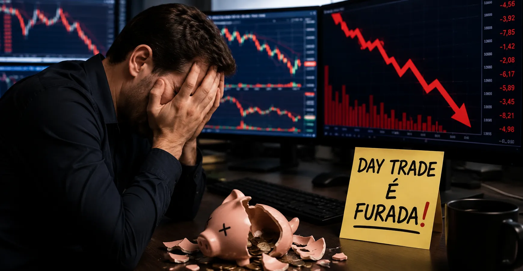 Day Trade É Furada? O Que os Números Revelam Antes de Você Perder Dinheiro