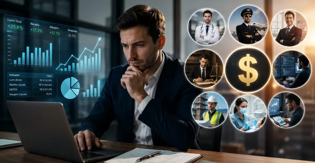 profissoes-que-mais-pagam-1024x532 Quais profissões dão mais dinheiro? Veja o ranking das 10 mais ricas do Brasil